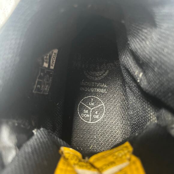 Dr Martens Vintage Steel Toe Industrial High Top Work Boots Size M 4 / W 5 - Picture 11 of 13